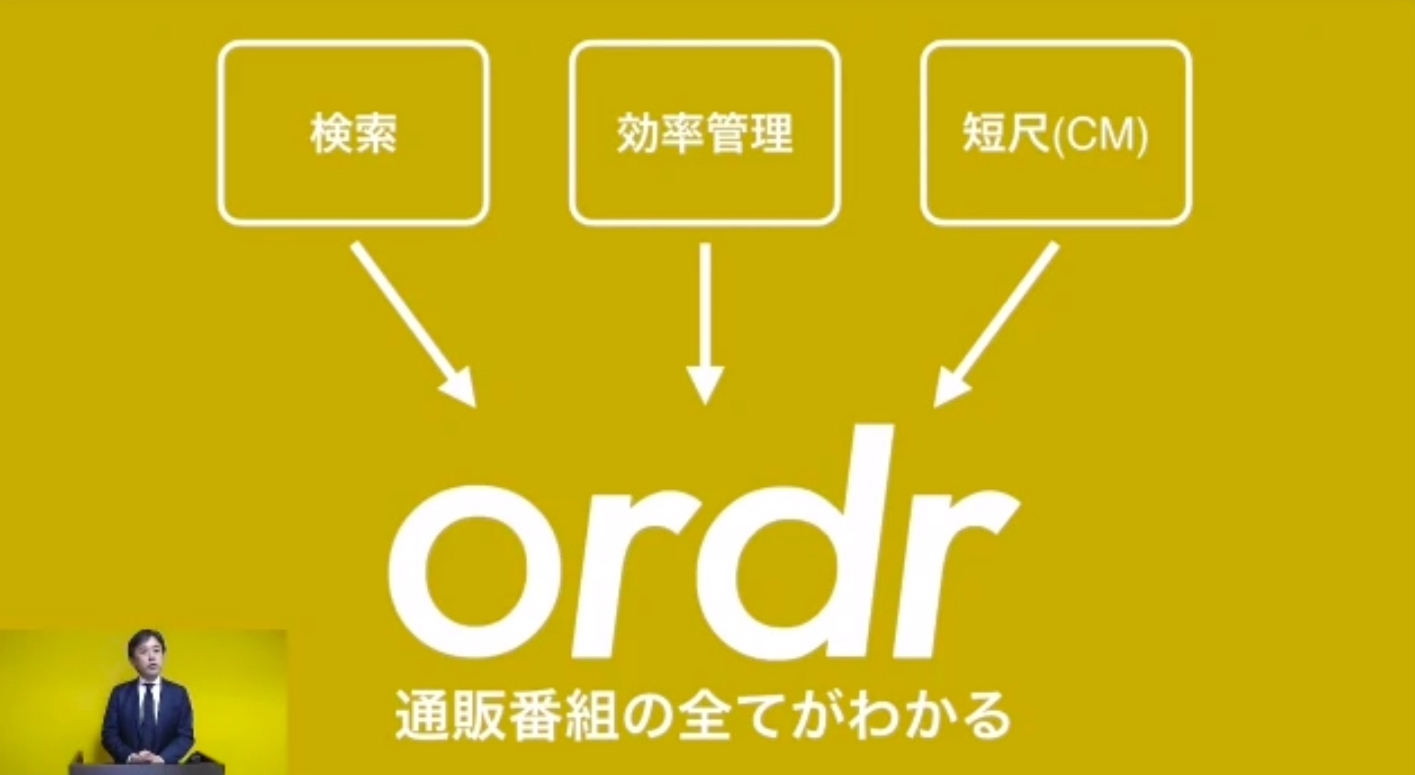 全国の 通販番組枠 検索と効率管理をワンストップで提供 Ptp Ordr 説明会レポート Screens 映像メディアの価値を映す